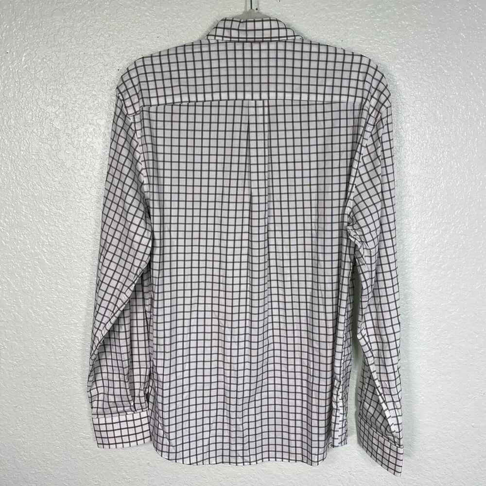 Johnnie O Shirt Mens Medium Louisville Cardinals Button Up Signor Plaid NEW - Picture 7 of 12